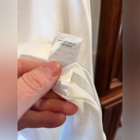 Lulus Sheer Factor White Mesh Skater Dress women’s size M NWT sold out online - Picture 6 of 11